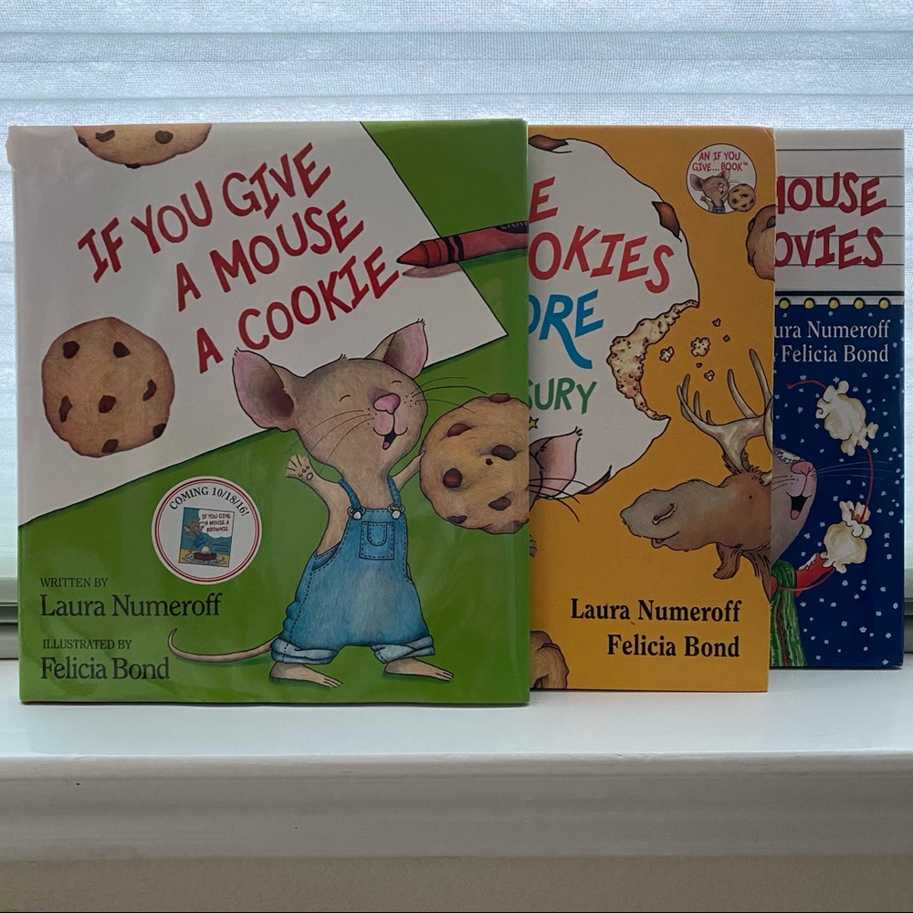 If You Give A Mouse A Cookie  - Lot of 3